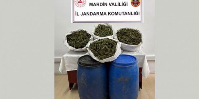 Jandarma’dan zehir tacirlerine darbe: 28 kilo esrar ele geçirildi