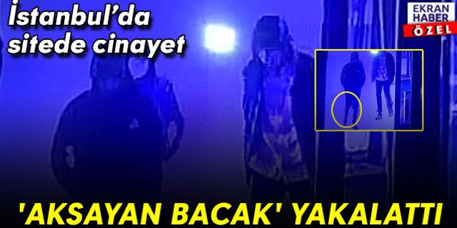 İstanbul'da sitede cinayet! Zanlıları 'aksayan bacak' yakalattı