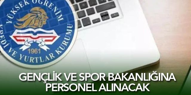 Gençlik Ve Spor Bakanı Açıkladı! 11.455 Sözleşmeli Personel Alımı...