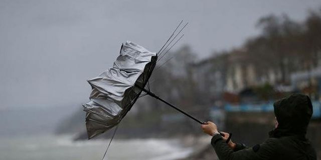 Meteoroloji'den sağanak ve kuvvetli rüzgar uyarısı