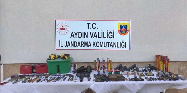 Aydın'da silah kaçakçılığı operasyonu: 1 gözaltı