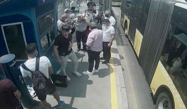 Metrobüste kör eden "maske" kavgasına hapis cezası