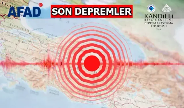 24 Nisan deprem mi oldu? AFAD, Kandilli Rasathanesi son depremler listesi