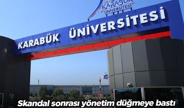 Başsavcılık duyurdu: Karabük Üniversitesi nefret söylemleri hakkında gözaltı kararı