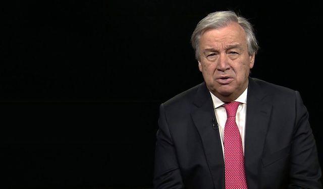 BM Genel Sekreteri Guterres: Asla kabul edilemez