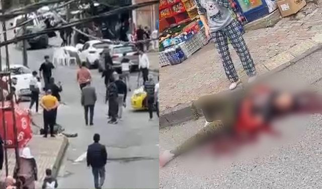 İstanbul'da kan donduran cinayet! Eniştelerini sokak ortasında satırla öldürdüler