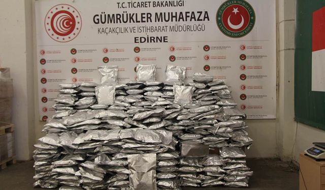 Gümrüklerde 357 kilogram uyuşturucu yakalandı