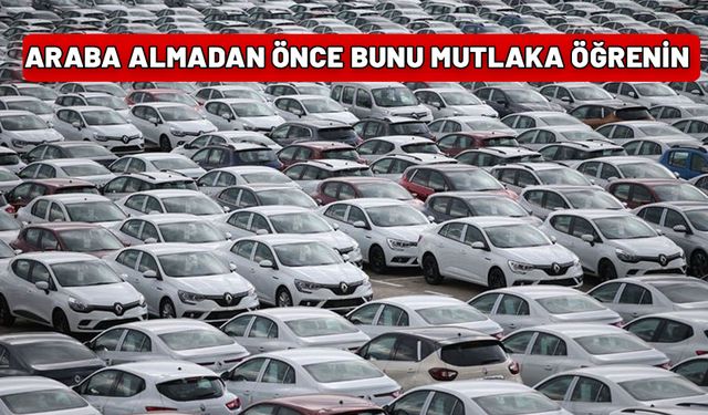 Araba almayı düşünenler dikkat. Önce bunu öğrenmelisiniz. İşte en iyi arabalar listesi