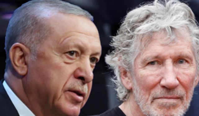 Pink Floyd'un solisti George Roger Waters'dan, Cumhurbaşkanı Erdoğan'a 'Filistin' teşekkürü