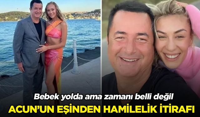 Acun'un karısı Çağla Altunkaya hamile mi?