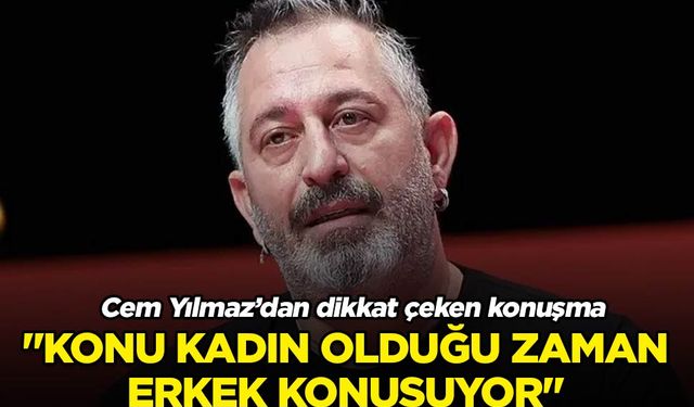 Cem Yılmaz "Utanç duyuyorum" dedi!