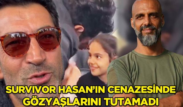 Survivor Hasan'ın cenazesinde Kenan İmirzalıoğlu gözyaşlarını tutamadı