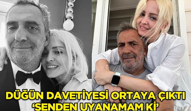 5. kez evlenecek olan Yavuz Bingöl'ün düğün davetiyesi ortaya çıktı! 'Senden uyanamam ki'