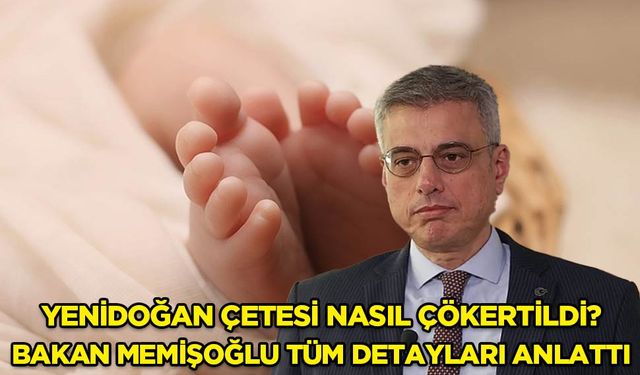 'Yenidoğan çetesi' nasıl çökertildi? Bakan Memişoğlu tüm detayları anlattı