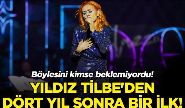 Yıldız Tilbe'den dört yıl sonra bir ilk! Kimse böyle beklemiyordu