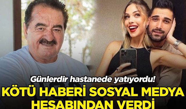 Günlerdir hastanede yatıyordu! Kötü haberi sosyal medya hesabından duyurdu