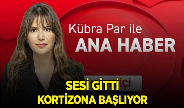 Kübra Par, Ana Haber'e çıkamıyor! "Ciddi bir şey yok ama" dedi...