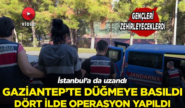 Jandarmadan uyuşturucu çetesine şok operasyon!