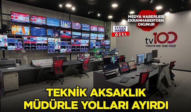 TV 100'de teknik ayrılık: Yusuf Ziya Özsoy vedalaştı