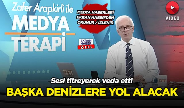 Zafer Arapkirli KRT'ye veda etti!