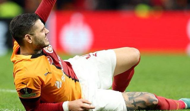 Galatasaray'da Mauro Icardi şoku! Çapraz bağları koptu