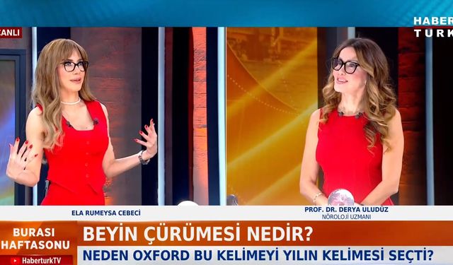 Ela Rumeysa Cebeci’nin yılbaşı piştisi: “Sunucu kendini konuk almış”