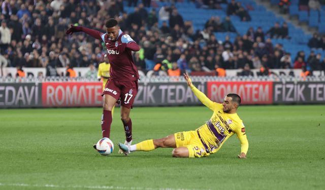 Trabzonspor evinde seriye bağladı! Eyüpspor'u tek golle geçti