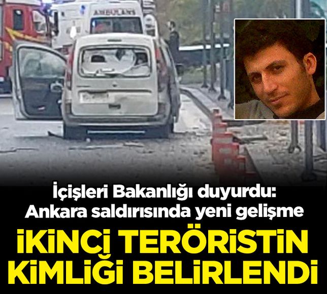 Ankara'daki terör saldırısında yeni gelişme: İkinci teröristin de kimliği belirlendi