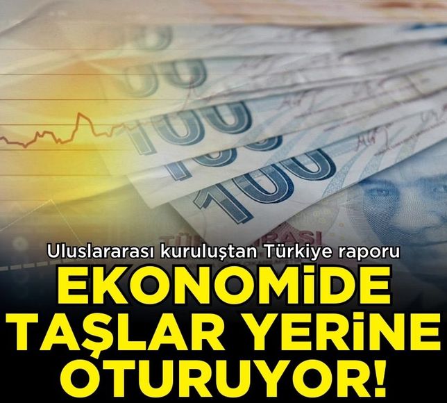 S&P'den Türkiye raporu! Ekonomide taşlar yerine oturuyor