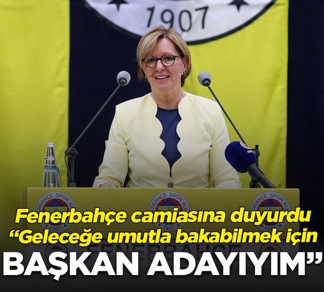 Fenerbahçe camiasında yeni gelişme! Sevil Zeynep Becan, adaylığını açıkladı