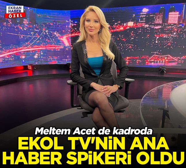 EKOL TV Ana Haber Bülteni Meltem Acet’e emanet!