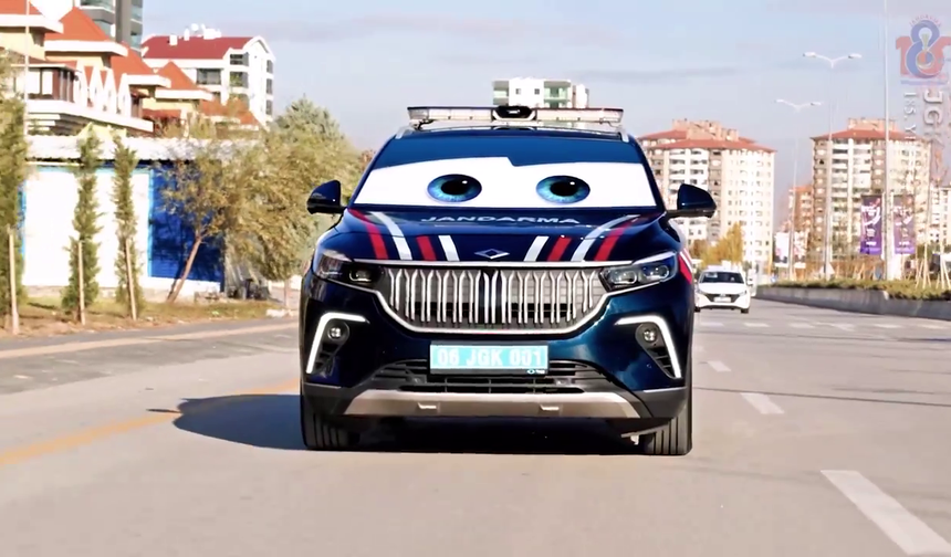 Jandarma Togg’dan sürücülere animasyonlu trafik eğitimi