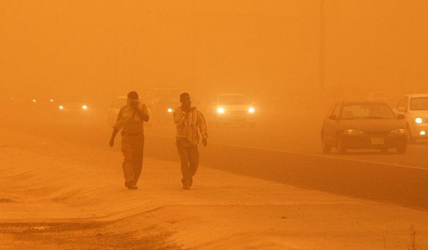 Çöl tozları havamızı bozdu! Türkiye’de en kirli hava…