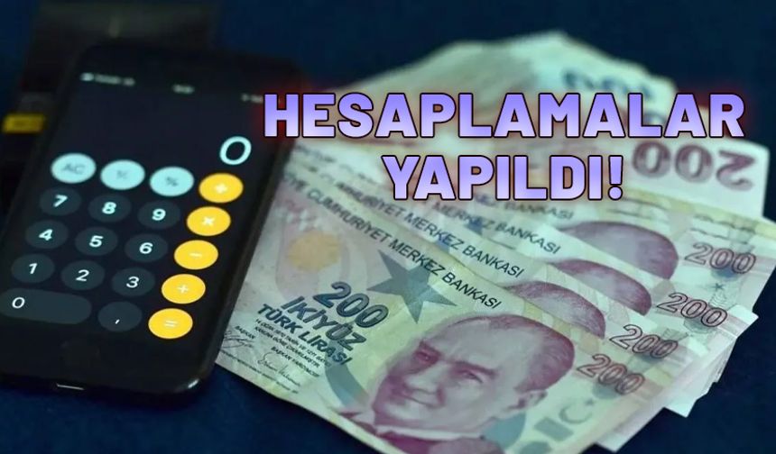 20,25,30, 35,40,45,50 zam yapılırsa ne kadar olacak? 2025 asgari ücret için hesaplamalar yapıldı.