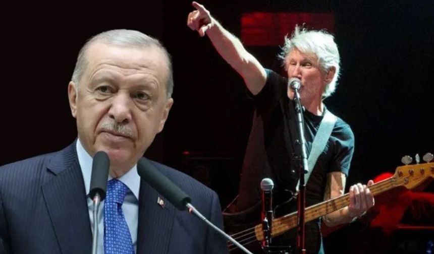 Pink Floyd'un solisti Erdoğan’a teşekkür etti! Sebebi ise herkesi hayrete düşürdü