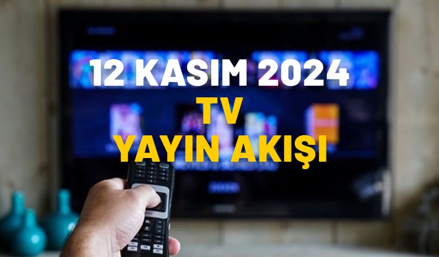 12 KASIM 2024 SALI TV YAYIN AKIŞI: Show TV, Now TV, Kanal D, TRT1, ATV, TV8, Star TV. TV’de bugün neler var?