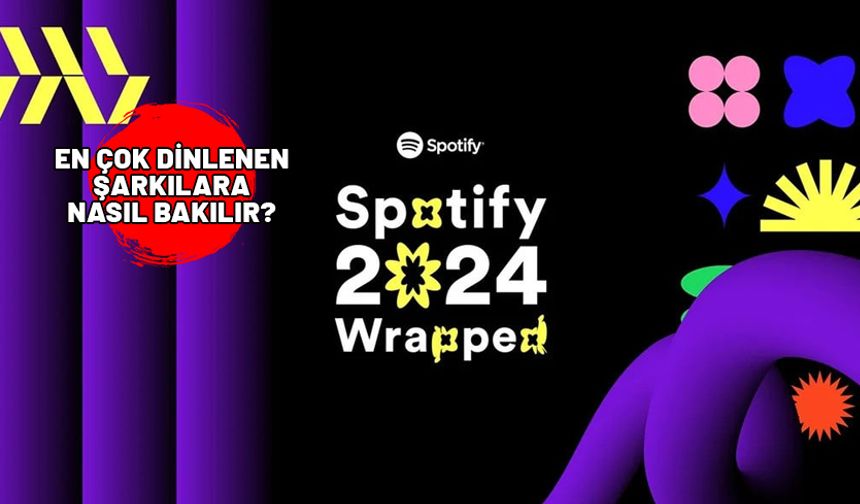 EN ÇOK DİNLENEN ŞARKILARA NASIL BAKILIR? Spotify Wrapped yıllık özet görüntüleme ekranı