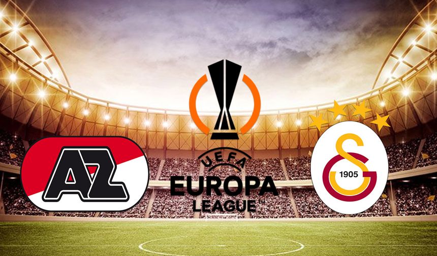 GALATASARAY AVRUPA LİGİ PLAY-OFF MAÇI CANLI İZLE! AZ Alkmaar Galatasaray maçı saat kaçta hangi kanalda?