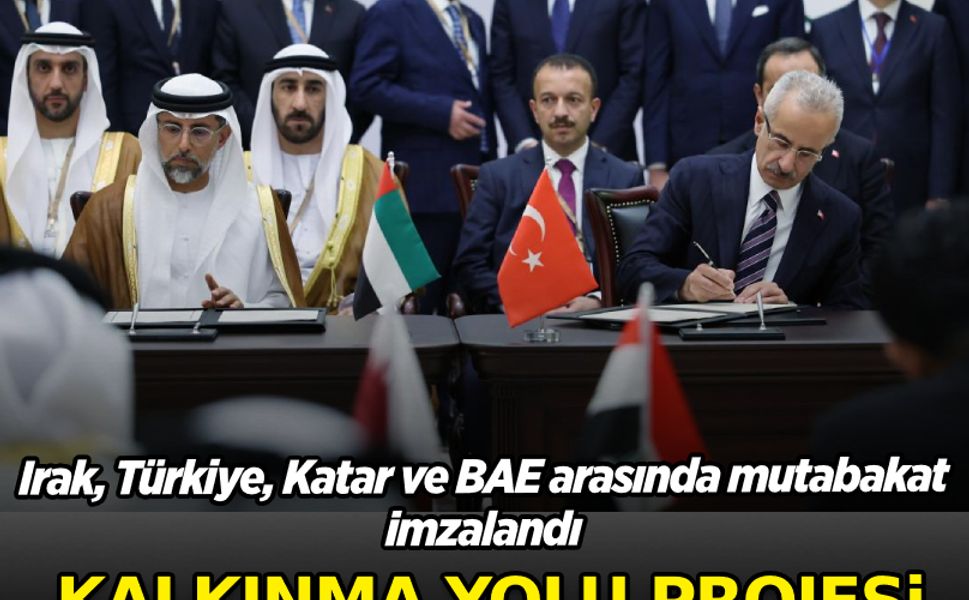 Irak, Türkiye, Katar ve BAE arasında mutabakat imzalandı
