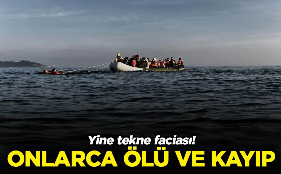 Göçmen teknesi alabora oldu: Onlarca ölü ve kayıp var