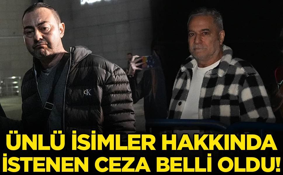 Serdar Ortaç ve Mehmet Ali Erbil hakkında istenen ceza belli oldu!