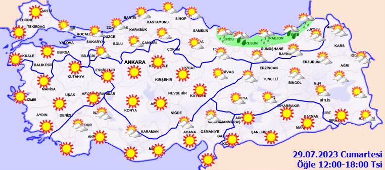 2) meteoroloji 29 temmuz