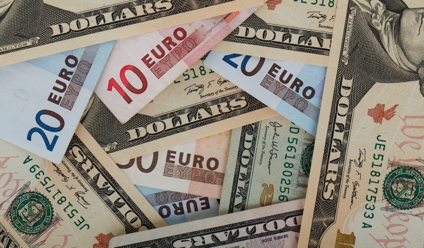 dolar euro döviz kuru para