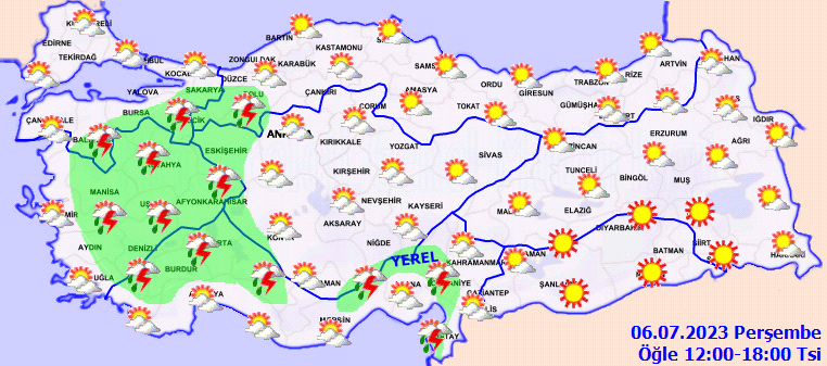 meteoroloji hava durumu harita 6 temmuz 2023-2