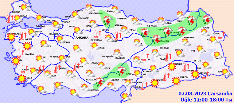 meteoroloji hava durumu 2 agustos 2023 gorsel 1