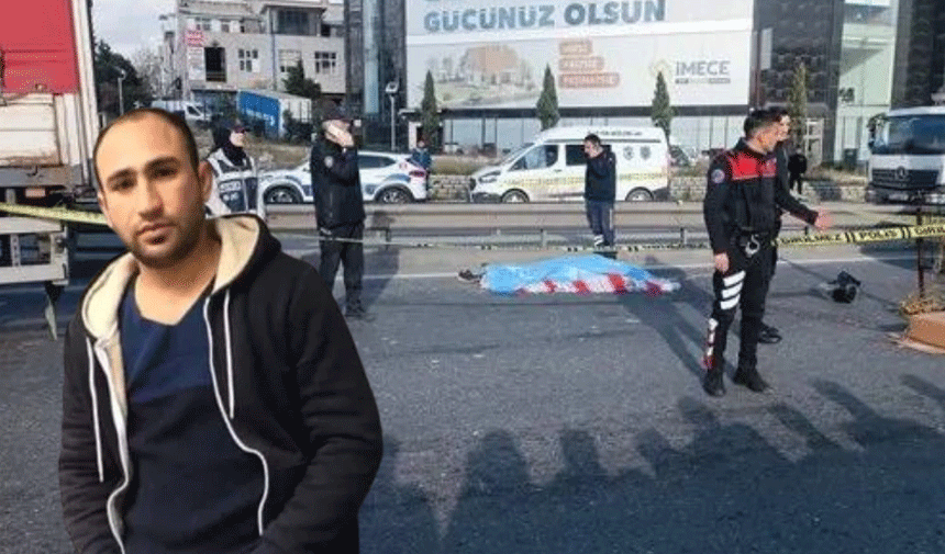 İstanbul'da feci kaza! Motokurye kamyonun altında kalmıştı görüntüleri ortaya çıktı