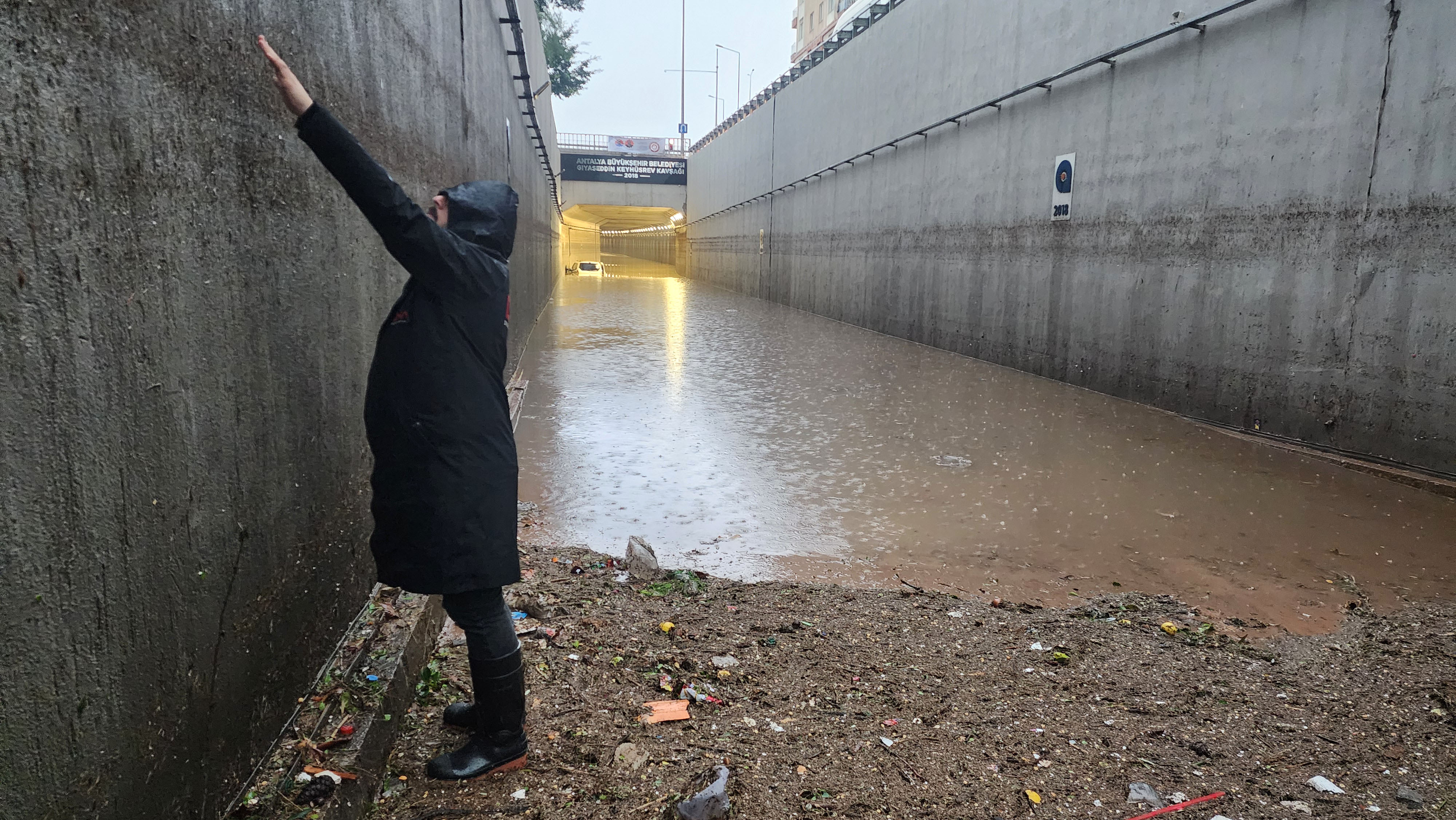 Antalya Sel Felaketi Sonrasi Alt Gecit 14Subat2024 Dha 4