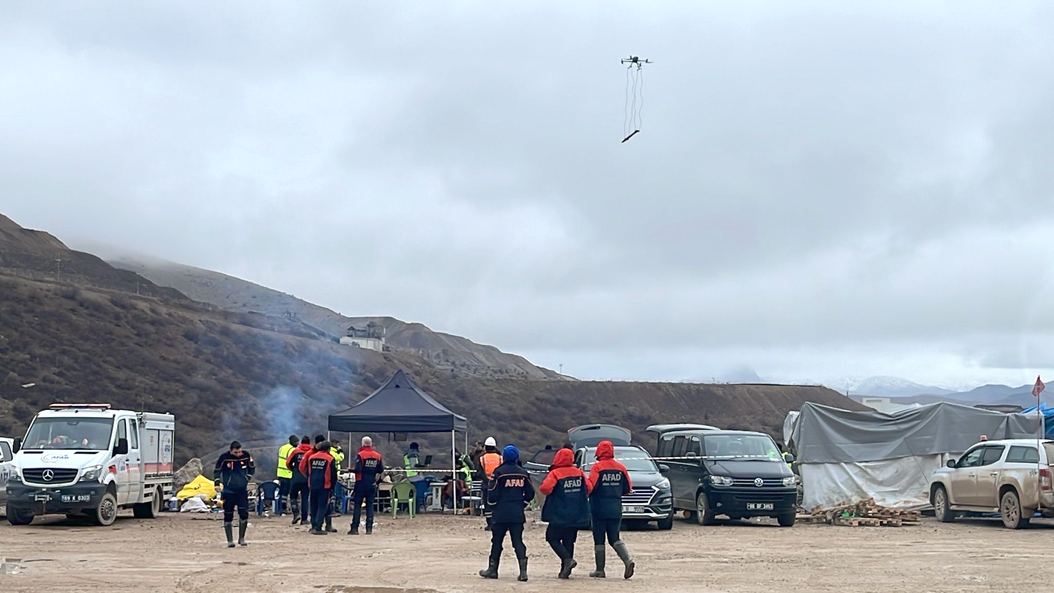 Erzincan Altin Madeni Dedektor Dronlar 15Subat2024 Aa (4)