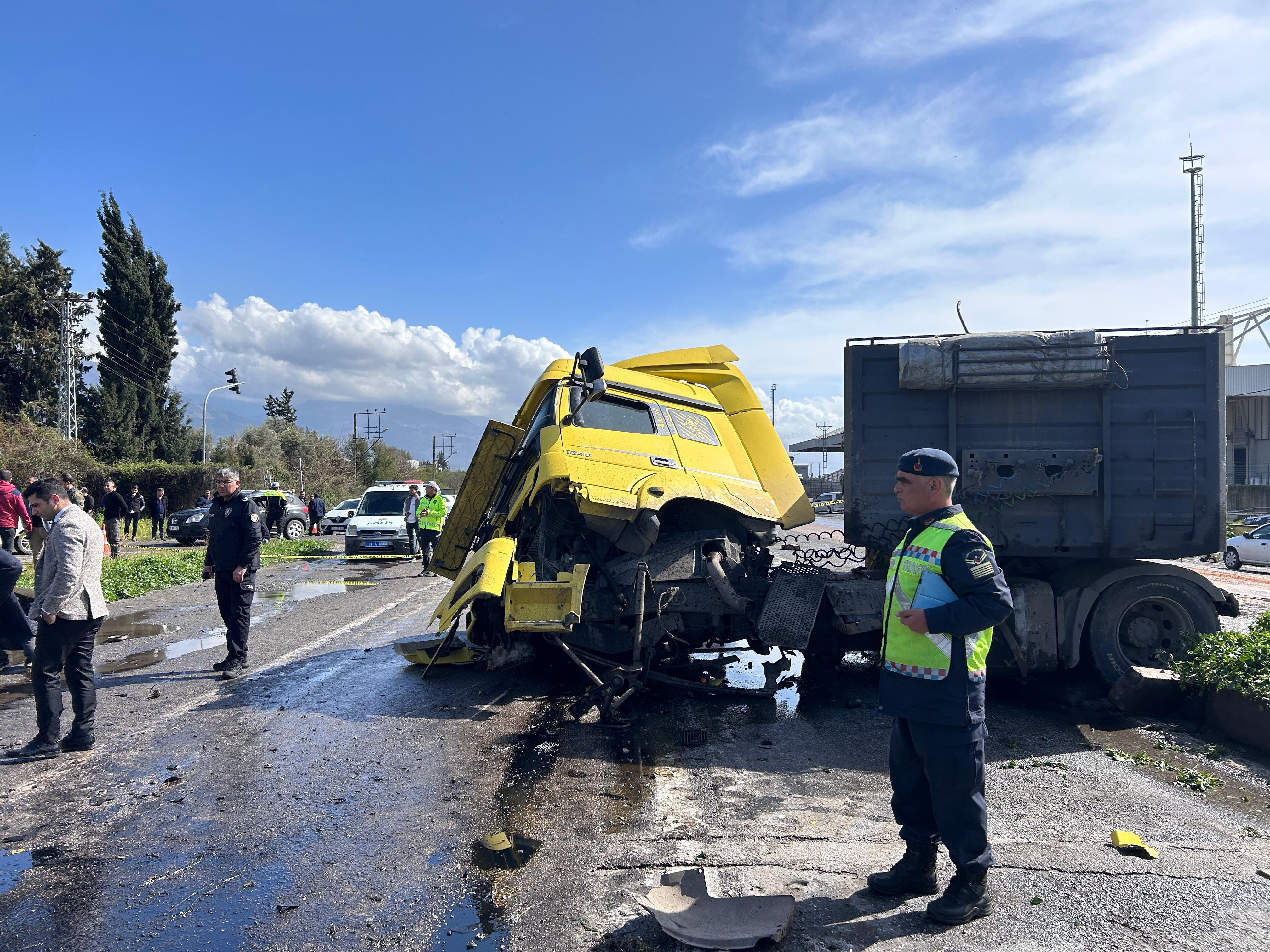 Hatay Trafik Kazasi 26032024 Iha 2