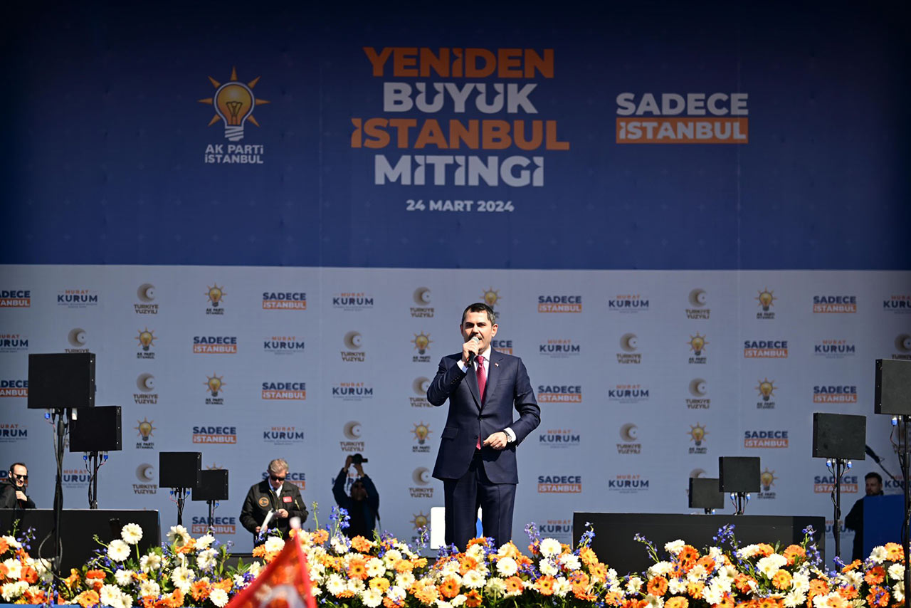 Murat Kurum Ak Parti Yeniden Buyuk Istanbul Mitingi 24032024 Aa (2)